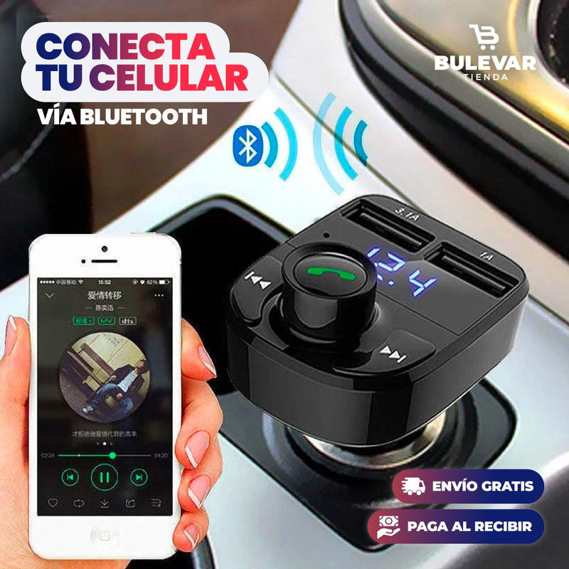 TRANSMISOR BLUETOOTH CON CARGA RÁPIDA™ - My Store