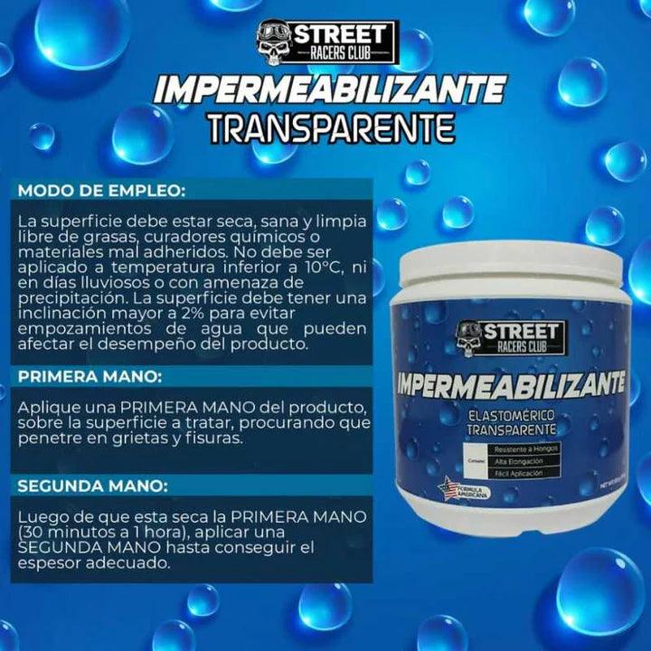 IMPERMEABLIZANTE TRANSPARENTE SELLADOR - My Store